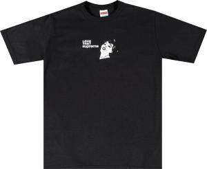 Футболка Supreme Love That Tee 'Black', черный