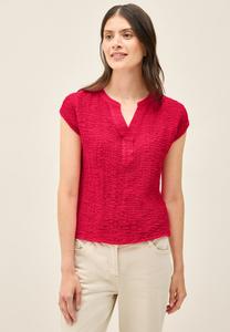 Блуза Cecil STRUKTUR, Rot/Metallic Red