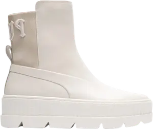 Ботинки Puma Fenty x Wmns Chelsea Sneaker Boot Vanilla Ice, белый