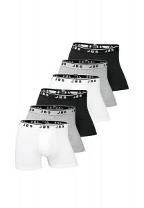 Длинные шорты/брюки, набор из 6 шт. из органического хлопка jbs, цвет Schwarz Grau