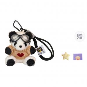 Pilot Panda, надувной круг игрушка животное плюшевый кулон высота 10см OU DI PIG