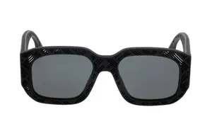 FENDI Солнцезащитные очки квадратной формы, Black