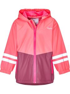 Playshoes Дождевая куртка с флисовой подкладкой ягодного/розового цвета