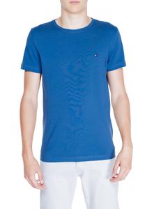 Футболка мужская Tommy Hilfiger однотонная, синий