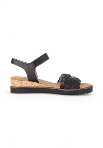 Сандалии на танкетке Gabor, Schwarz Kork