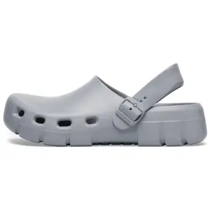 Сабо унисекс Birkenstock, серый