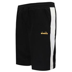 Мужские шорты-бермуды 80-х годов Diadora, черный