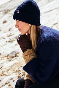 Шапка Roeckl TWIST, Navy/Blue