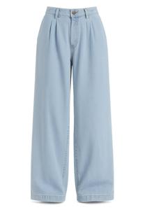 Джинсы с широкими штанинами Urban Classics, светло-голубой