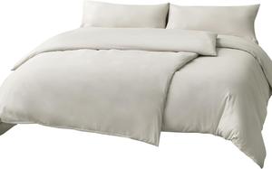 Комплект постельного белья RUIKASI, 4 предмета, 135х200/40x80, бежевый