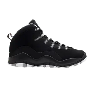 Кроссовки Air Jordan 10 Retro GS 'Stealth', черный