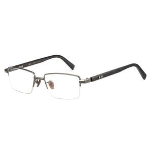 CYXUS Титановая квадратная роговая оправа для очков унисекс, Gun color T09