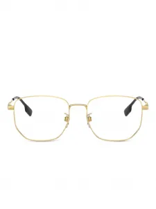 Очки в квадратной оправе Burberry, золотистый