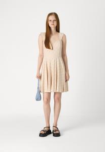 Повседневное платье NATADDIA V NECK SUMMER DRESS WAL G., цвет Beige