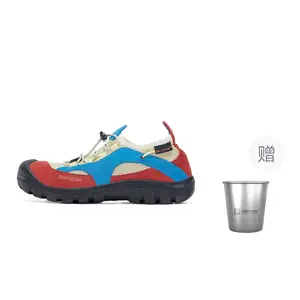 Противоскользящие, дышащие, легкие низкие кроссовки для походов на открытом воздухе серии Deep Water Cool, унисекс, цвет Morandi Slider, Morandi Color