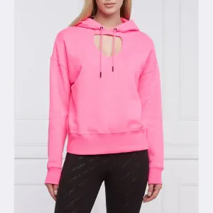 Укороченная толстовка Dkny, розовый