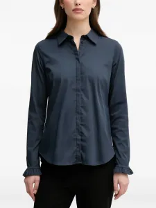 Рубашка Mattie с оборками на манжетах Mos Mosh, синий