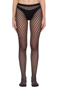Печатные колготки Wardrobe.Nyc, черный