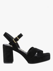 Замшевые босоножки ophelia на блочном каблуке Hush Puppies, черный