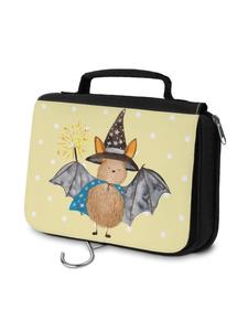 Mr. & Mrs. Panda Косметичка, летучая мышь, волшебник, без слов, пастельно-желтого цвета