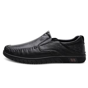 LAORENTOU Мужские повседневные туфли с низким верхом, черные/коричневые