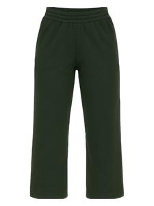 Расклешенные брюки C&City, темно-зеленый