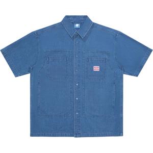 SS25 SS25 Рубашка Unisex UNDEFEATED, синий