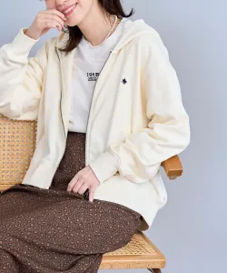 Флисовая толстовка на молнии Coen, цвет Off White