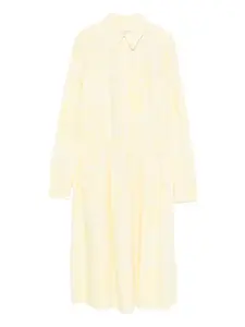 Платье-рубашка миди с цветочным узором Marc O'Polo, желтый