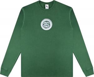 Лонгслив Nike x Stussy SS Link Long-Sleeve Tee 'Gorge Green', зеленый