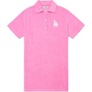 MLB Женское розовое платье с коротким рукавом