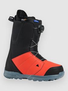Ботинки для сноуборда Burton Moto BOA Snowboard-Boots, blck/fstred
