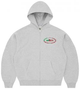 Толстовка Denim Tears x Cortiez Cortears Royale Zip Hoodie, серый