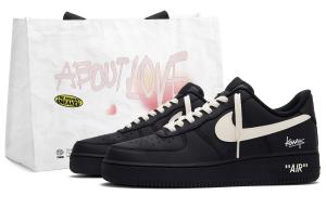 Nike Air Force 1 Vanilla Latte низкие скейтбордские туфли женские black rice white