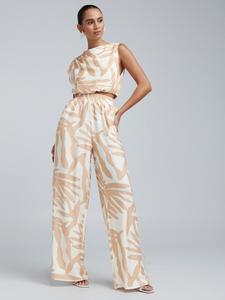 Широкие брюки BWLDR LAILA, белый