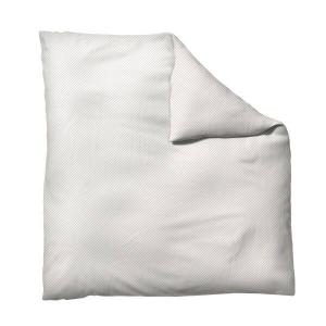 Тканый пододеяльник из атласа с эффектом выцветания Schlafgut, белый