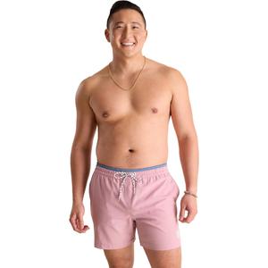 Мужские классические плавки Rosie Posies с подкладкой, длина 5,5 дюймов. Chubbies, Light Pink