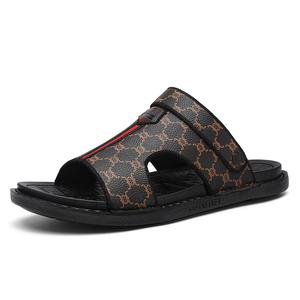 Shiozawa Пляжные сандалии мужские черно-коричневые, цвет Brown