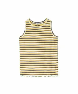 Женская гладкая майка GENTIL/Genty с многослойной отделкой из махровой ткани и манжетами Gsc Womens Select, цвет Yellow