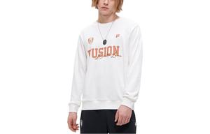 Свитшот мужской белый FILA FUSION