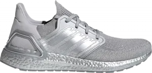 Кроссовки Adidas UltraBoost 20 'Silver Metallic', серебряный