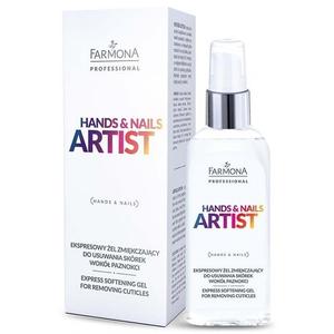 Экспресс-смягчающий гель для удаления кутикулы вокруг ногтей 50мл Hands & Nails Artist, Farmona