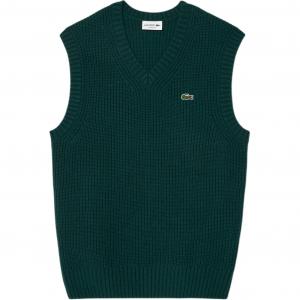 LACOSTE Майка мужская M горохово-зеленая