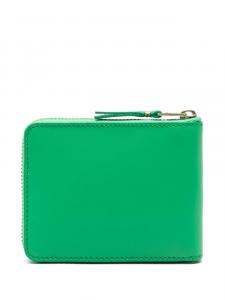 Кожаный кошелек Comme Des Garçons Play, зеленый