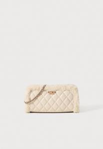 Сумка кросс-боди Guess CRISTI TOP ZIP CROSSBODY, Bone/Off-White