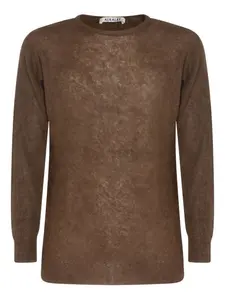 Свитер с длинными рукавами Auralee, коричневый