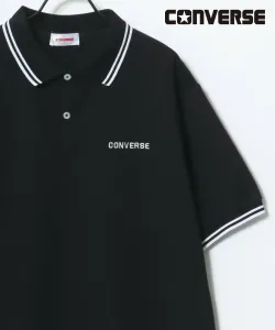 Мужская рубашка-поло Converse, однотонная, быстросохнущая, с вышитым логотипом и дизайном «одна точка».