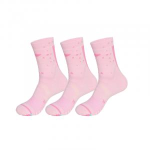 Комплект баскетбольных носков для мужчин LINING, розовый