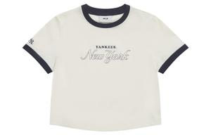 MLB Футболка New York Yankees SS25 женская cream