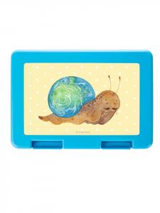 Mr. & Mrs. Panda Бенто-бокс «Улитка, сэр» (без слов) пастельно-желтого цвета